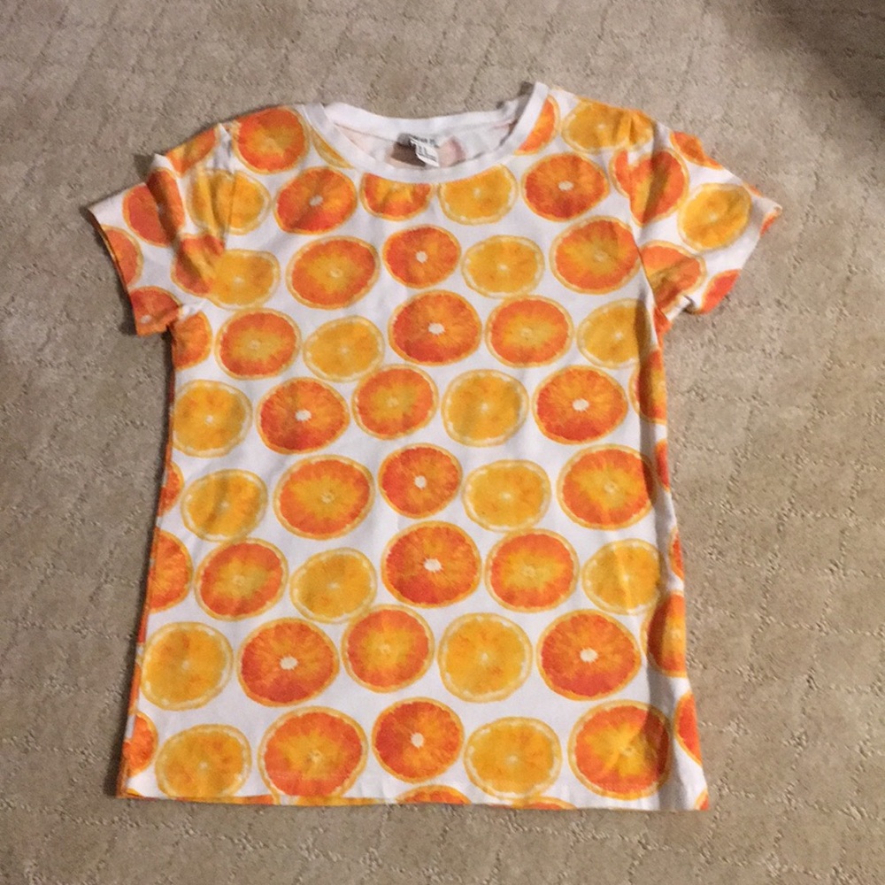 Orange t-shirt